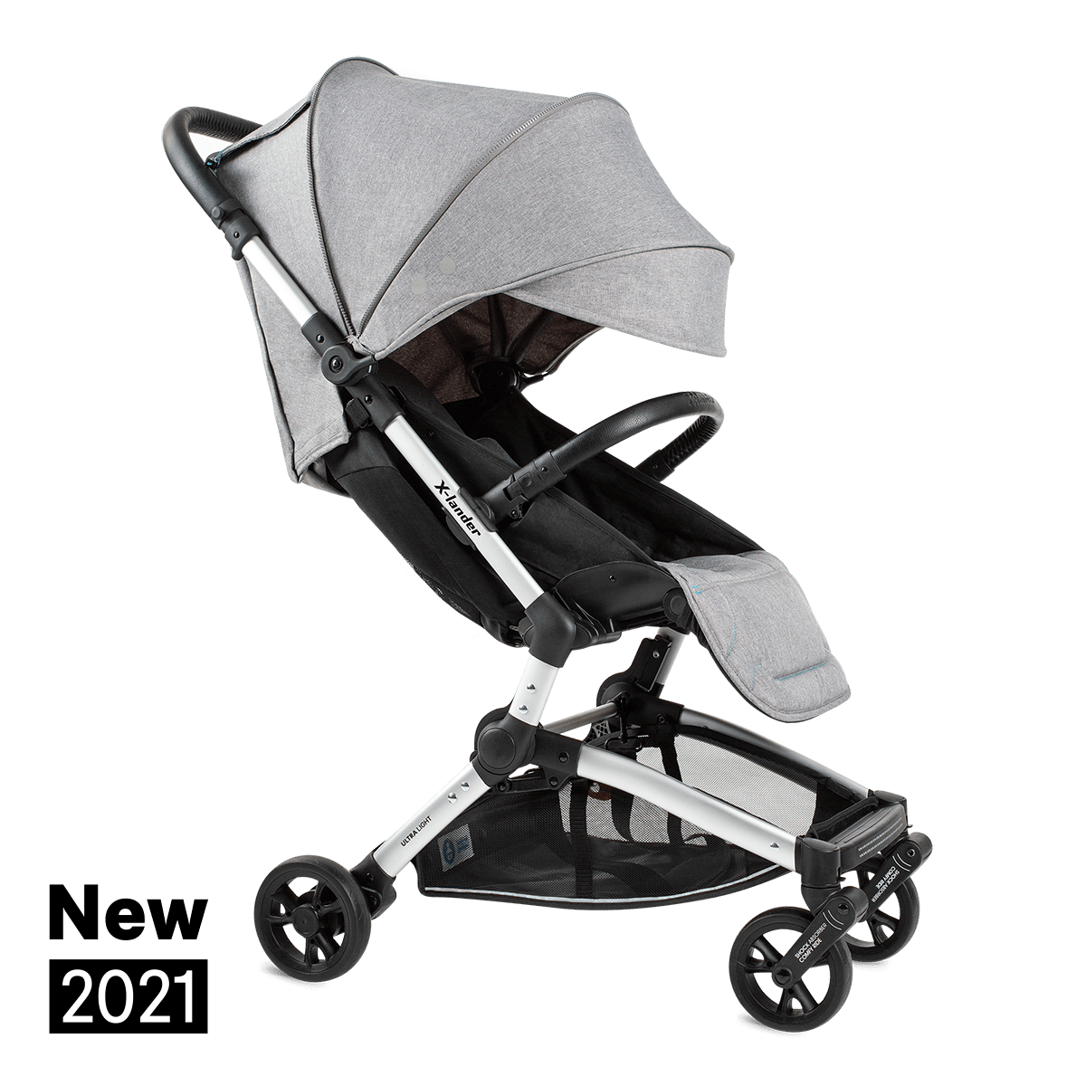 Wózki spacerowe X-lander w wersji 2021 przystosowane do przestrzeni miejskiej